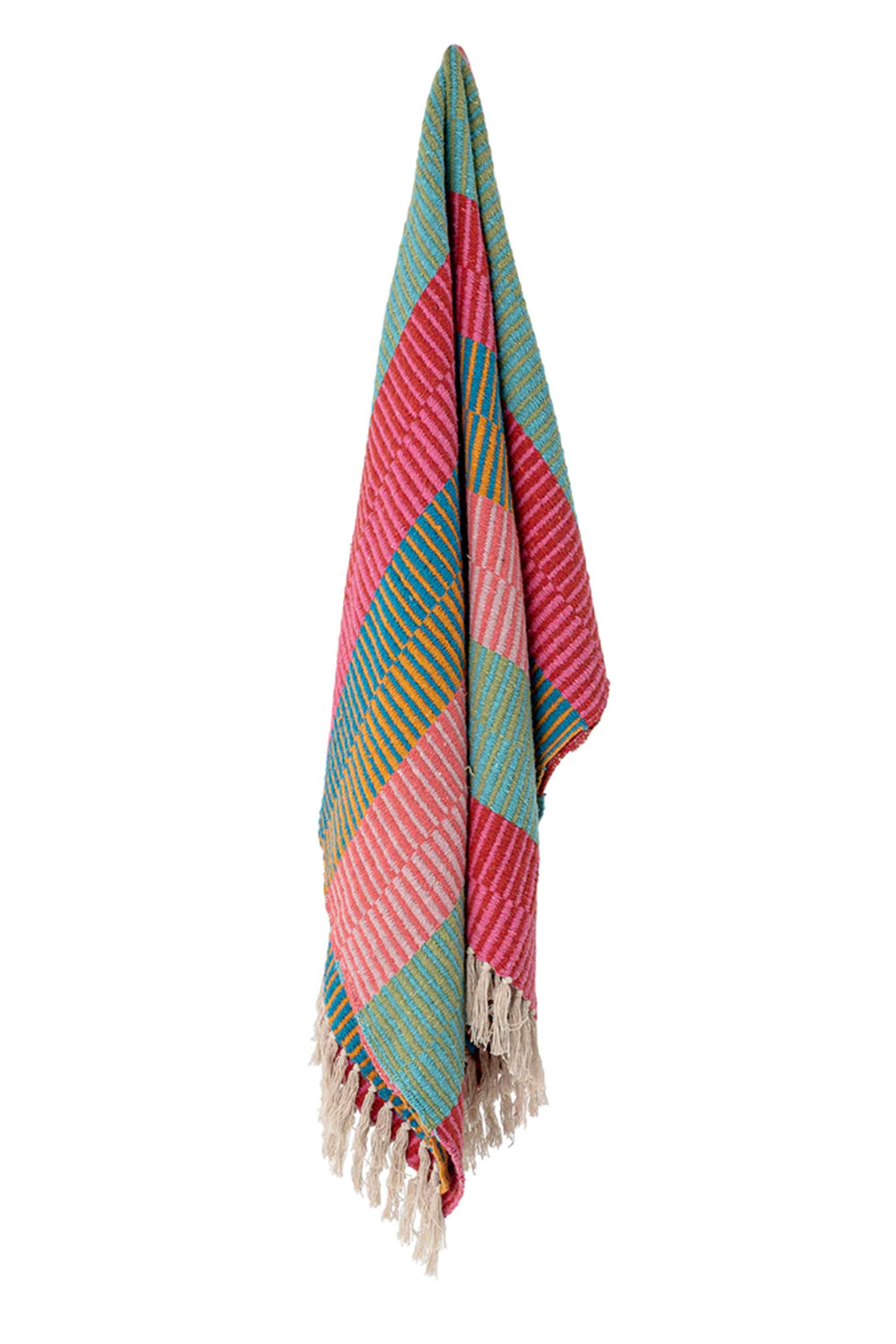 recycled cotton throw