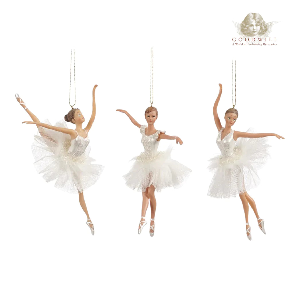 Swan Lake Ballerina Ornament