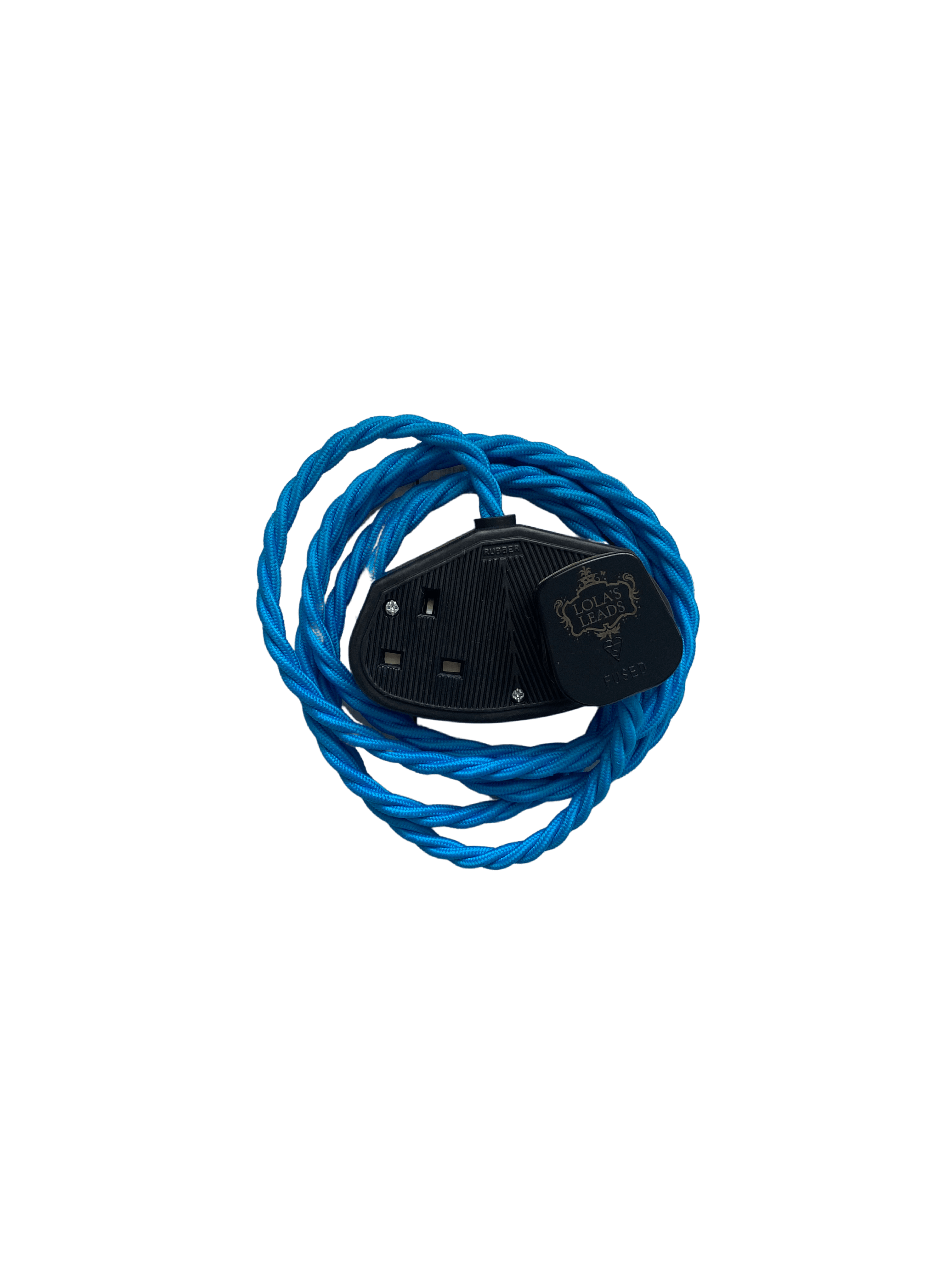 vintage braided extension lead