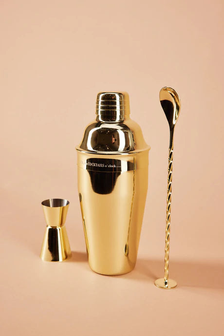cocktail kit, gold