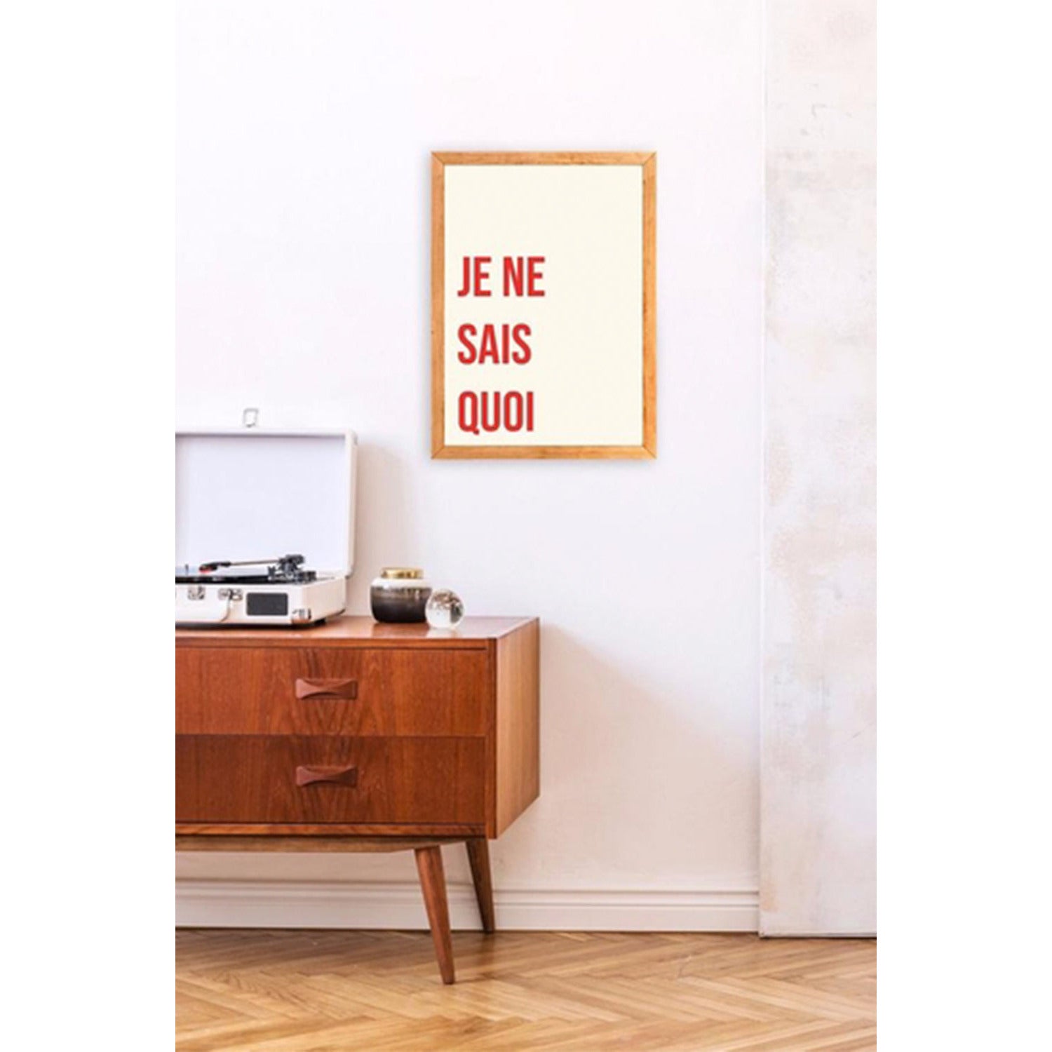 'je ne sais quoi' print