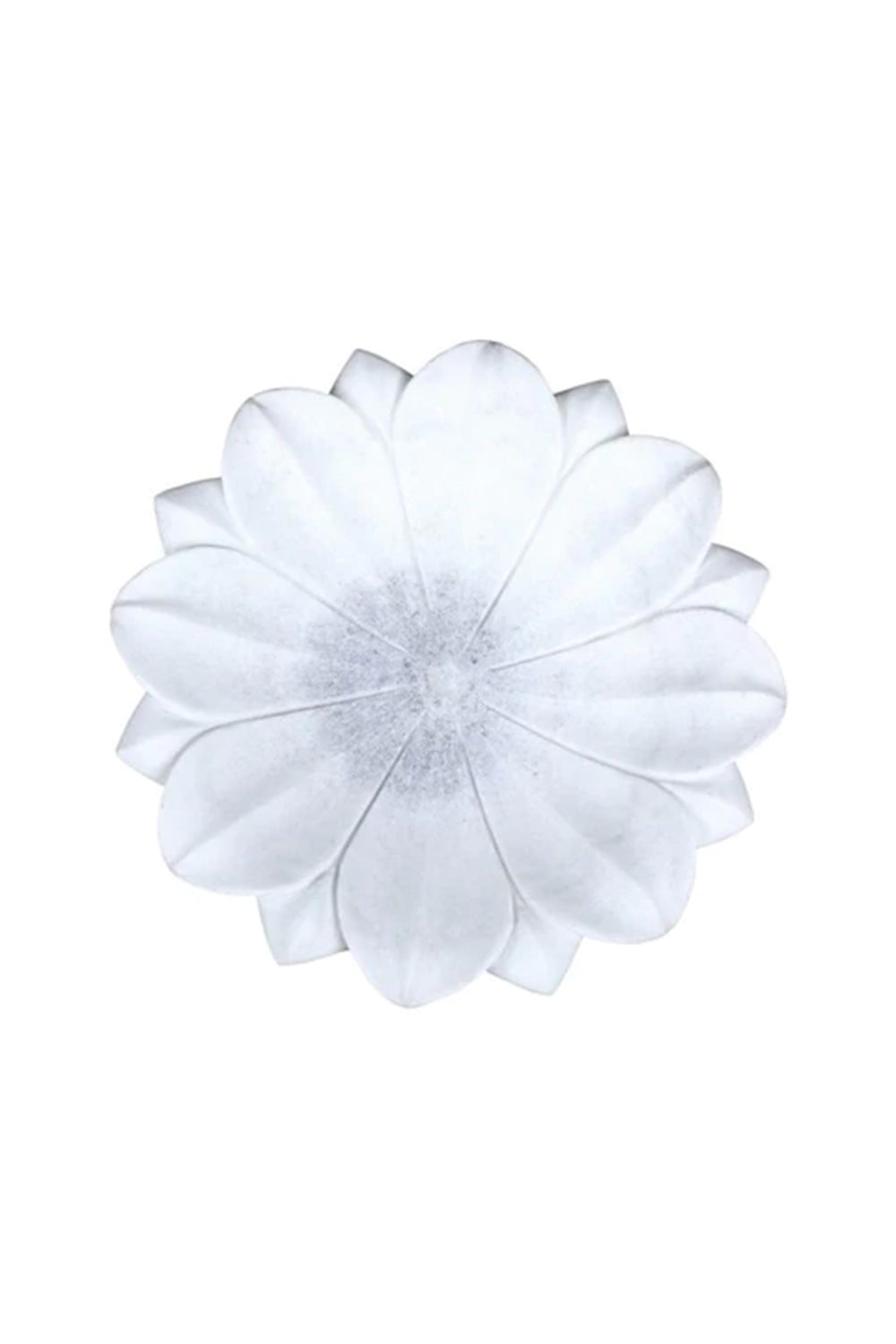 recycled marble flower plate