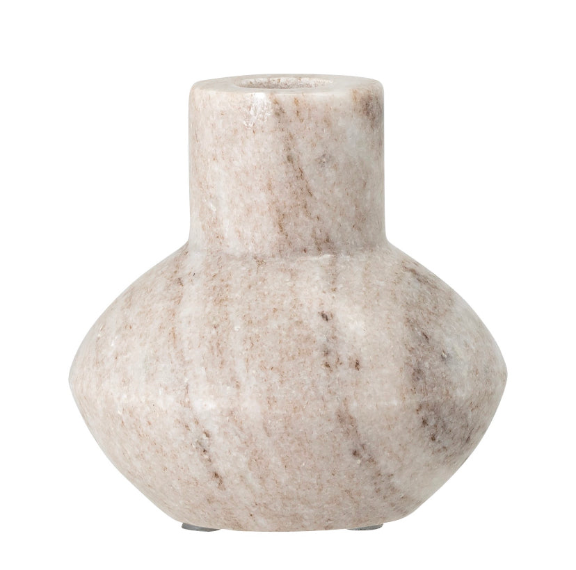 beige marble candle holder