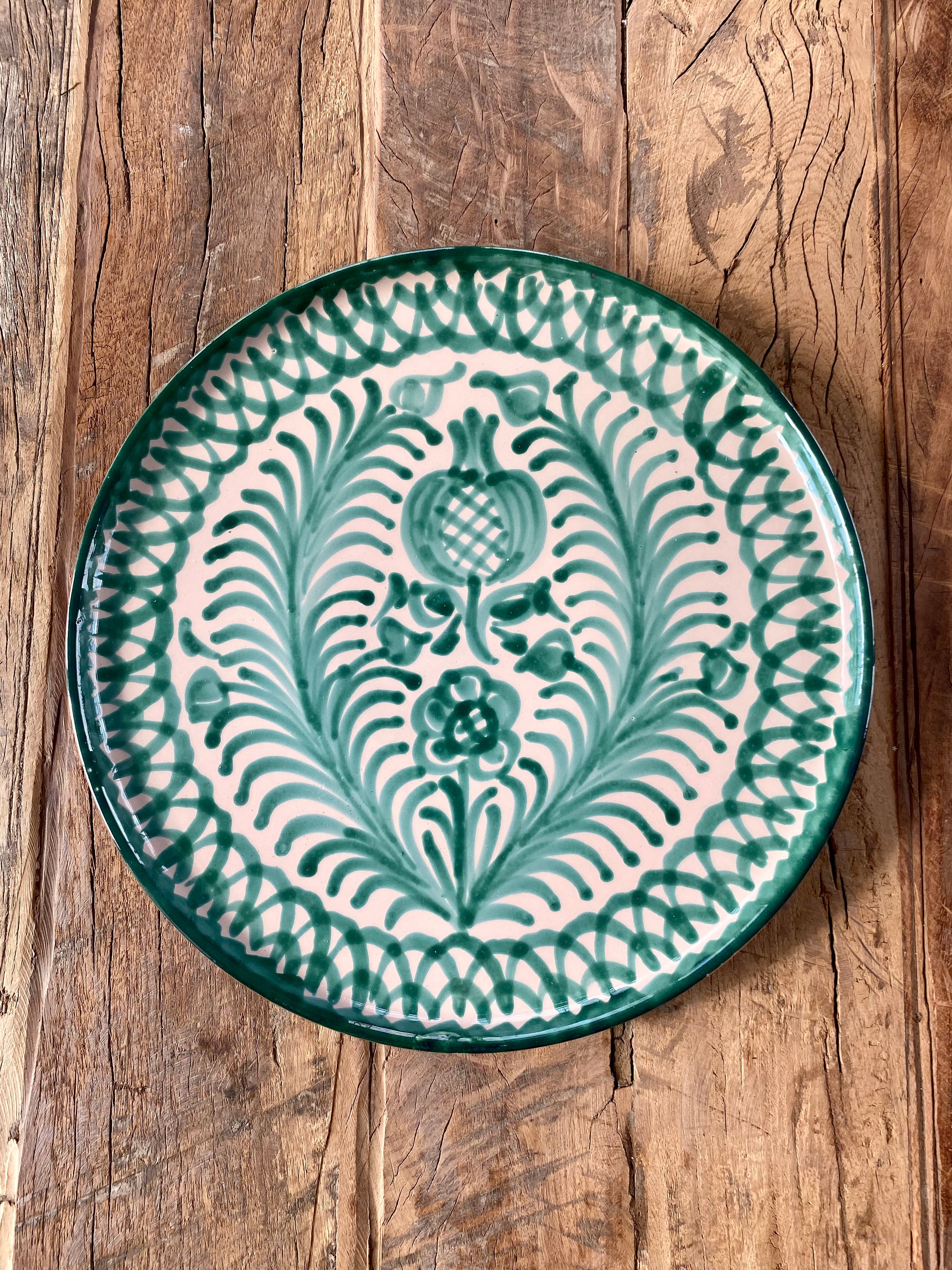Handmade Spanish Ceramic Platter