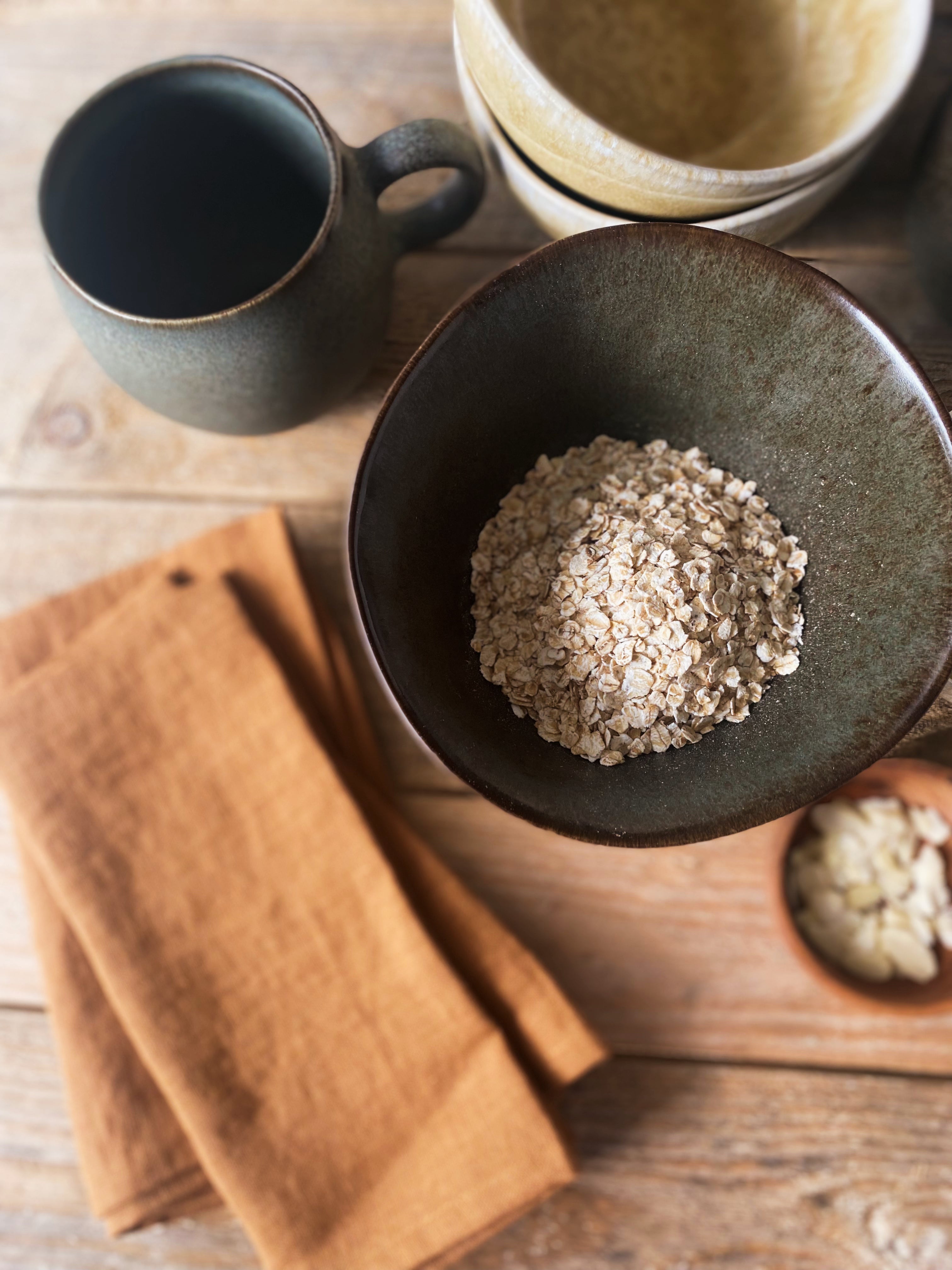 Handmade bowl, espresso