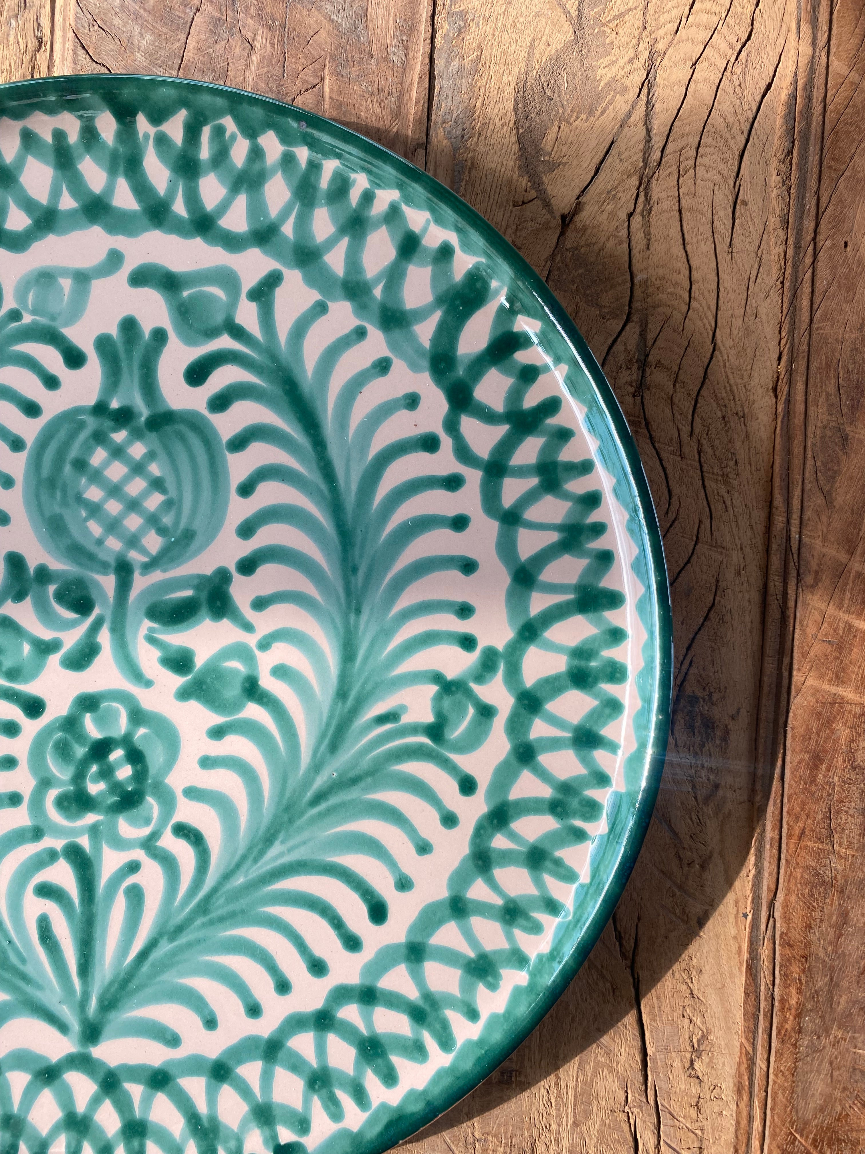 Handmade Spanish Ceramic Platter