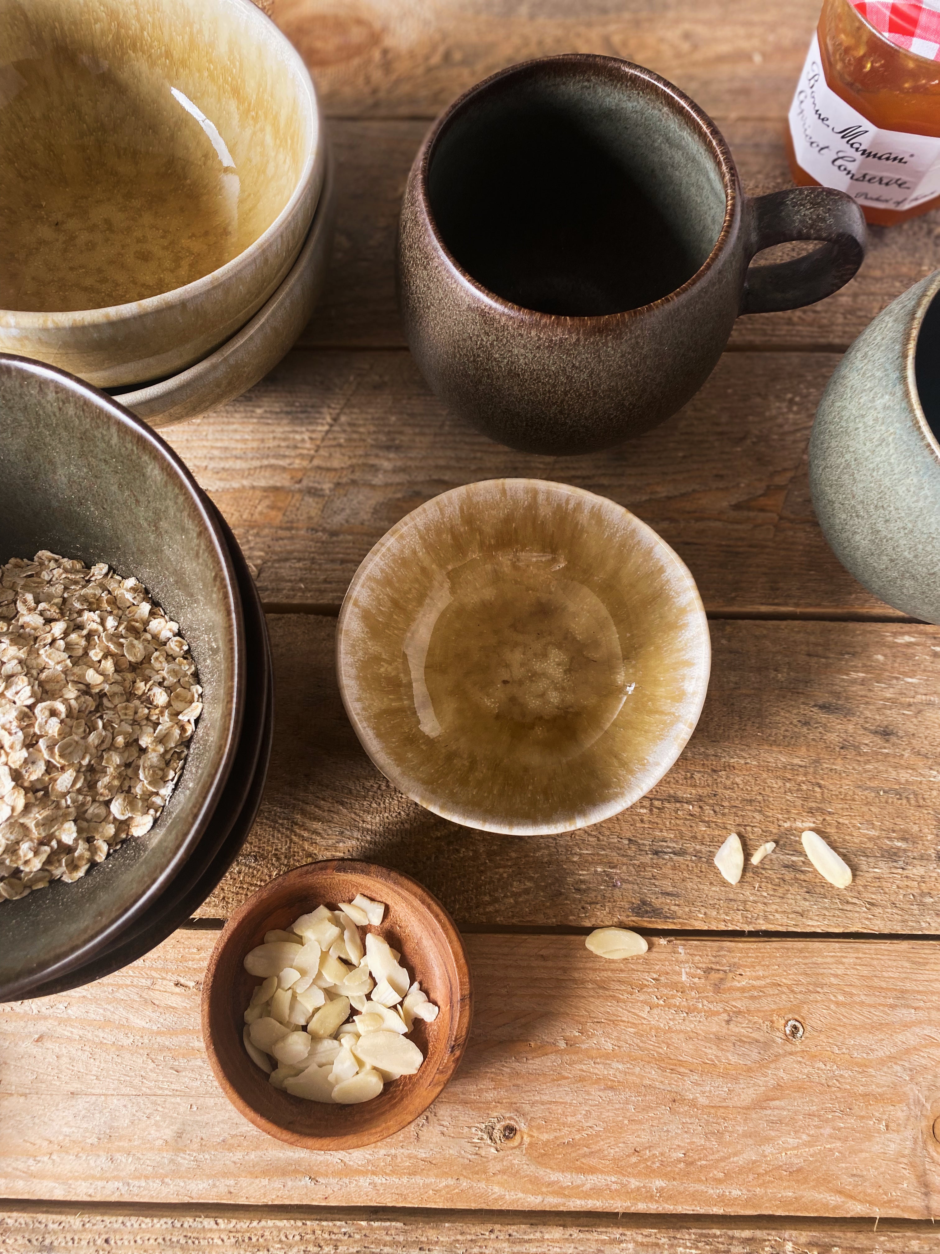 Handmade bowl, espresso