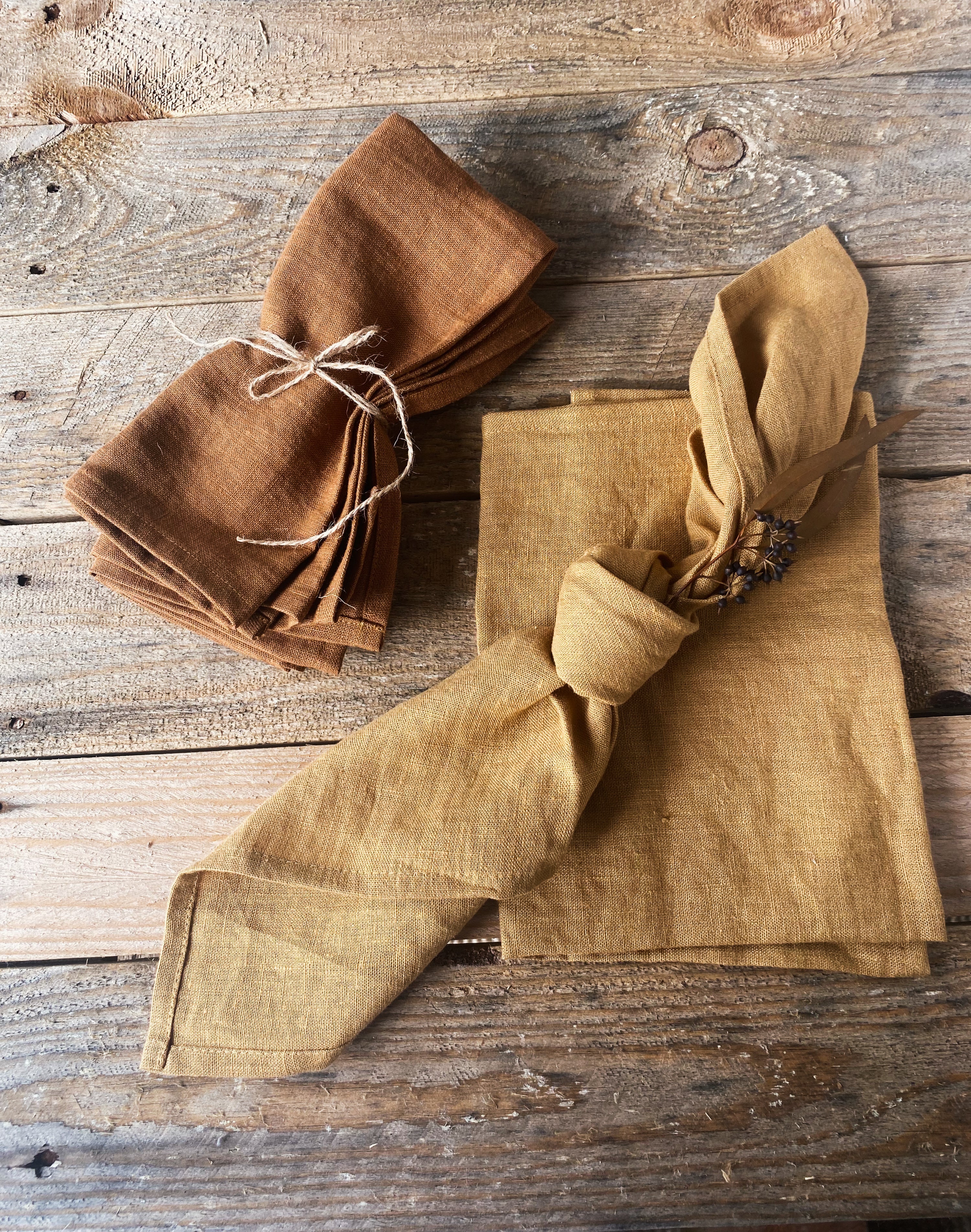 Linen napkins, set of 2
