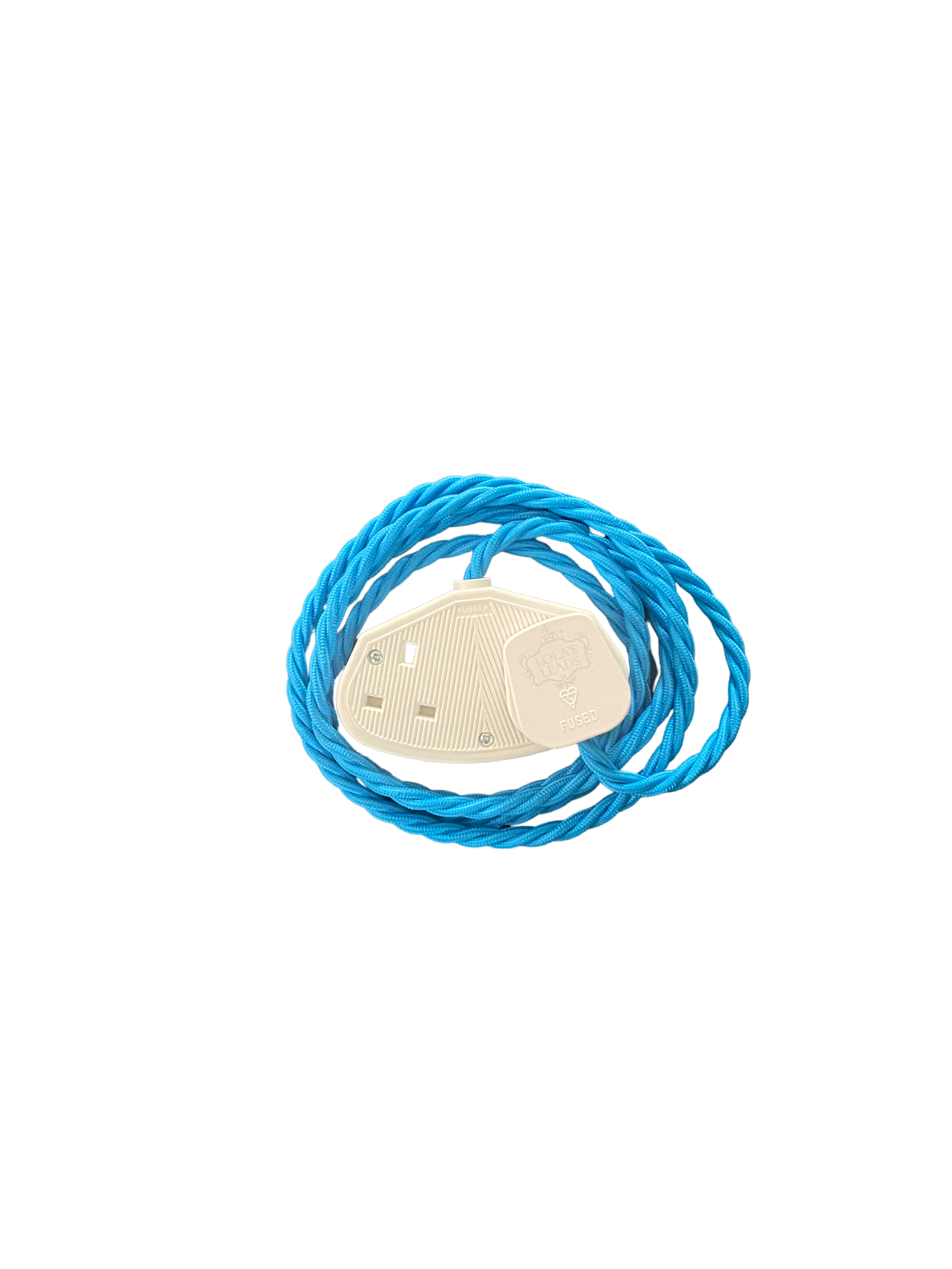 vintage braided extension lead