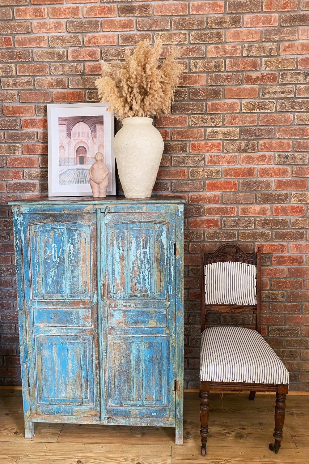 vintage indian cabinet